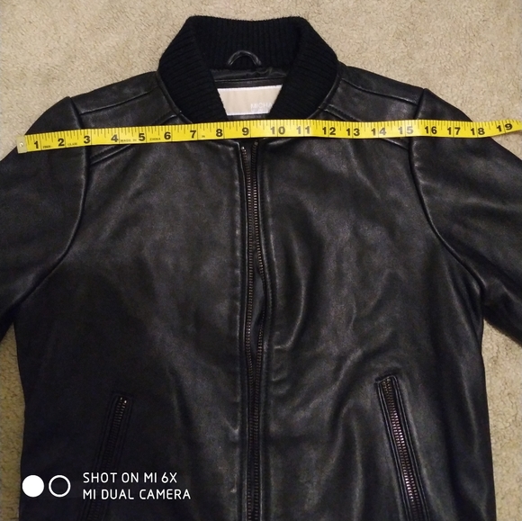 Michael Kors genuine leather jacket XS - Picture 8 of 10